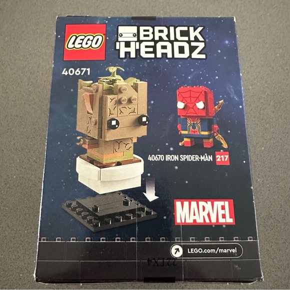 LEGO BrickHeadz 40671 Potted Groot | Marvel Guardians of the Galaxy Set - Picture 6 of 7